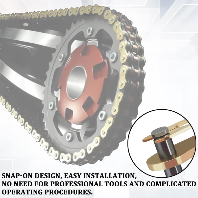 SamWinGear 4PCS 530 Chain Master Link for 530HV Master Link Motorcycle Chain O-Ring Masterlink Replacement for Bicycle Dirt Bike Pitpro ATV Quad Scooter Triumph Yamaha Drive Roller Connecting Links - Image 5